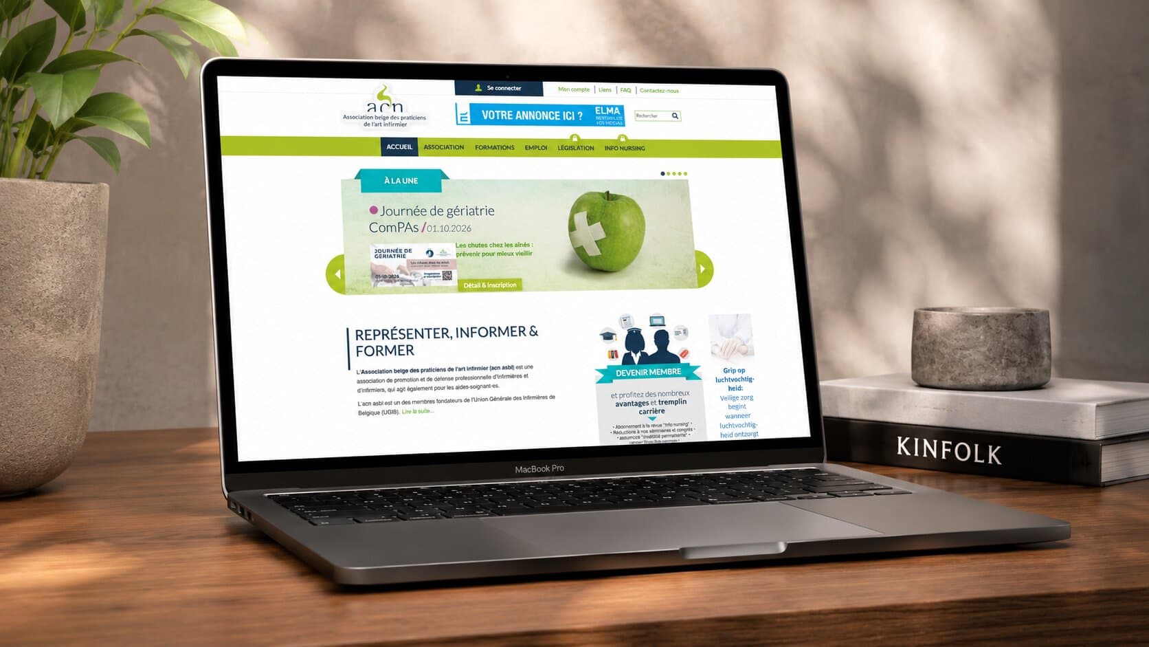 Infirmieres website